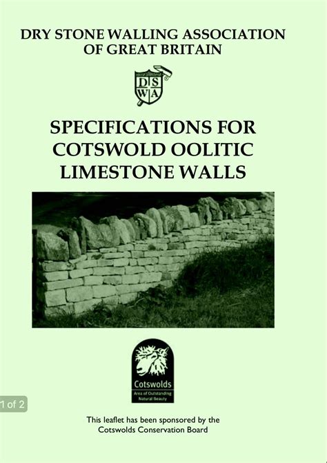 Leaflets — Central Scotland Branch Dry Stone Walling Association