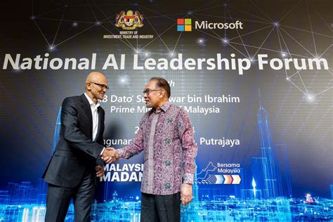 Microsoft Labur Us Bilion Dalam Infrastruktur Awan Dan Ai Malaysia