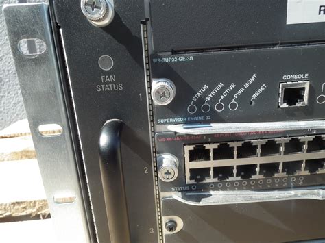 Switch Cisco Catalyst Ws 6504 E 3 Moduły Ripepl Poleasingowe Serwery