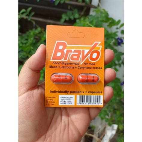 Bravo Food Supplement For Men Sold By S Lazada Ph