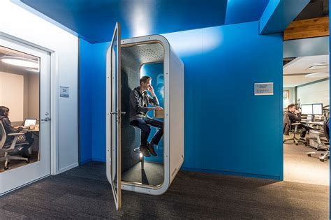 Phone Booths Displace Rooms At Microsoft Hq Architecture And Design