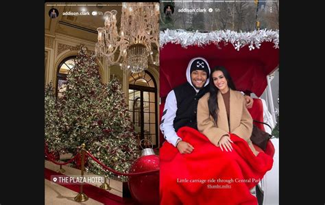 In Photos: K'Andre Miller and girlfriend Addison Clark's Home Alone-like Christmas day out