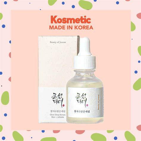 [beauty Of Joseon] Glow Deep Serum Rice Arbutin 30ml For Soothing