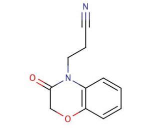 2 3 Dihydro 3 Oxo 4H 1 4 Benzoxazine 4 Propionitrile CAS 23866 12 8