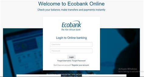 How To Register For Ecobank Internet Online Banking And Mobile App