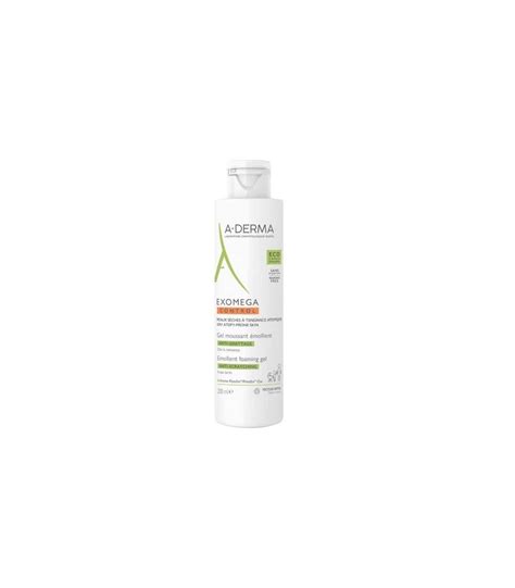 A DERMA EXOMEGA CONTROL GEL MOUSSANT EMOLLIENT VISAGE CORPS 200ML S