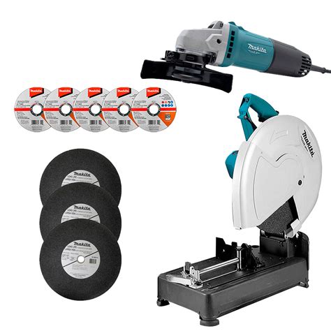 Kit Cortadora De Metales Makita M Miniesmeril Regalos