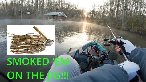 Nvkba Kayak Fishing Season Opener Big Bass On Jigs At Lake Anna Youtube