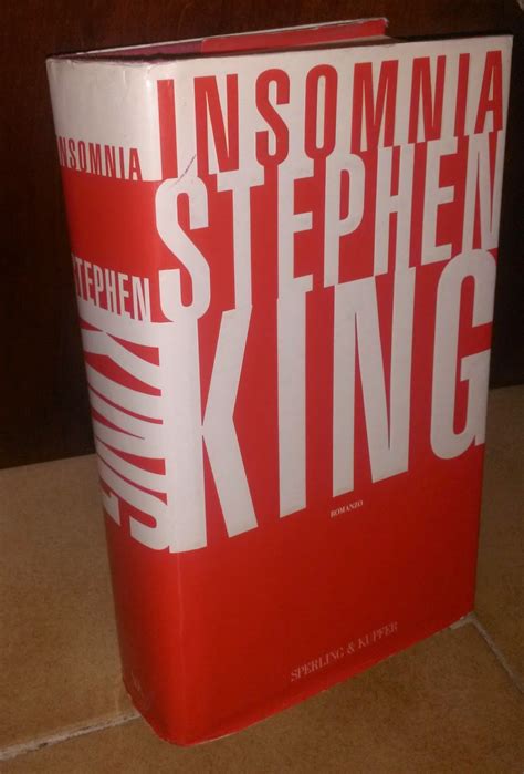 Le Prime Edizioni Di Stephen King 1995 Insomnia