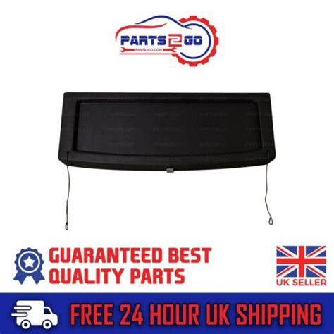 New Volkswagen Vw Polo Parcel Shelf Boot Load Cover In Black