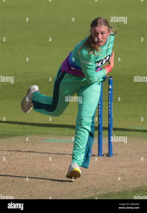 London Uk 9th Aug 2023 Ryana Macdonald Gay Of The Oval Invincibles