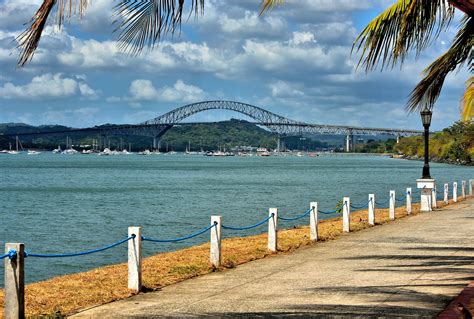 Bridge of the Americas in Panama City, Panama - Encircle Photos