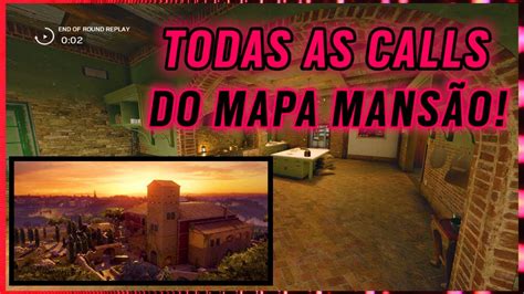 Guia De Mapa MansÃo Todos Os Spots E Calls Do Mapa Villa Rainbow