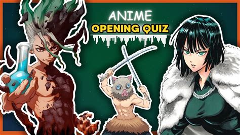 Anime Opening Quiz Can You Guess The Anime By The Opening