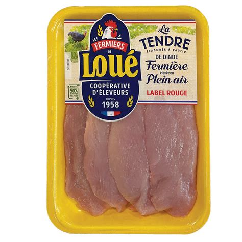 Escalopes De Dinde Tendre Loue La Barquette De G Prix Carrefour