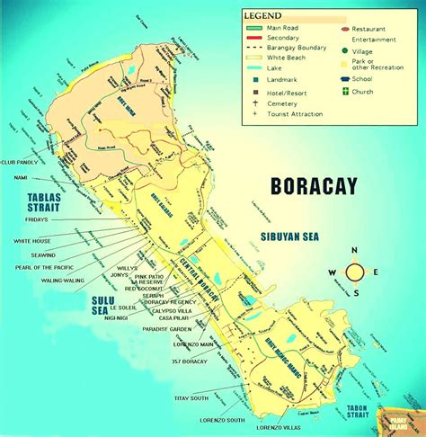 Boracay Philippines Map