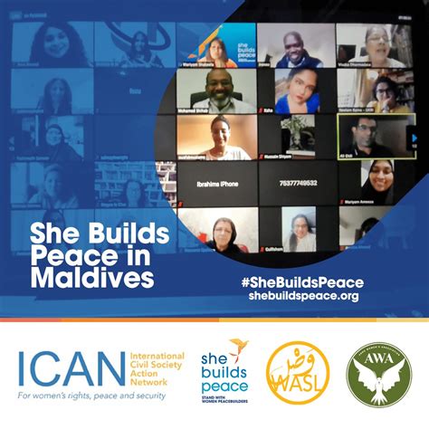 She Builds Peace In The Maldives Addu International Civil Society Action Network Ican