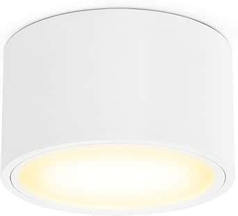 KYOTECH LED Aufputzleuchte Weiß Aufbauspot flach mit 6W LED GX53 230V