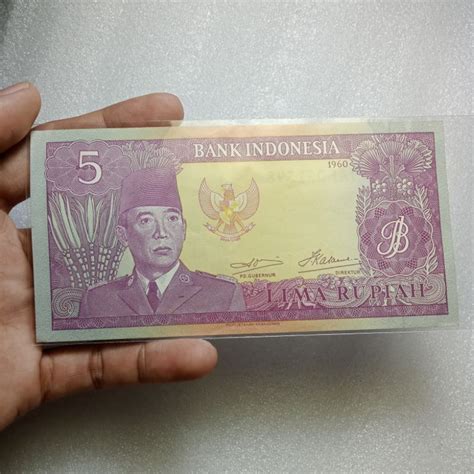 Jual Koleksi Rupiah Sukarno Merah Tahun Asli Original Shopee