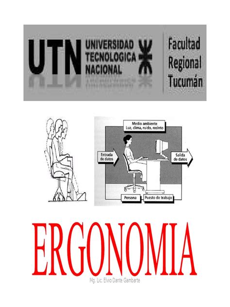 Introduccion A La Ergonomia Pdf Factores Humanos Y Ergonomía Business