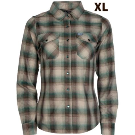 Dixxon Tops Dixxon Flannel Hollow Point Flannel Shirt Womens Xl