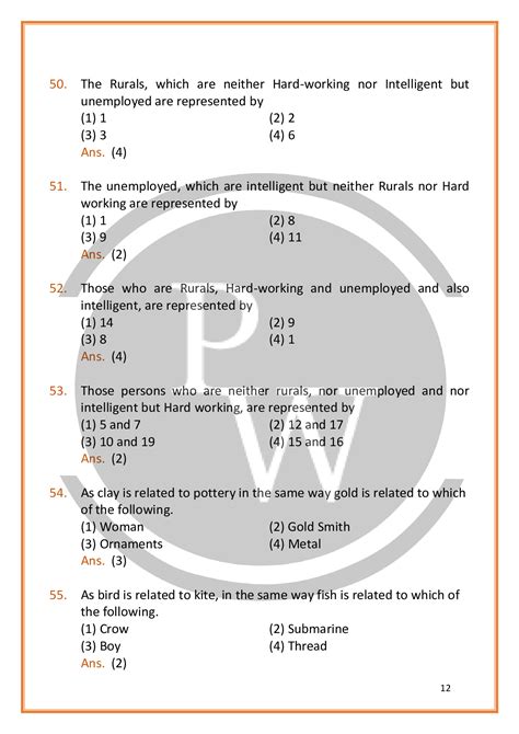 Ntse Rajasthan Question Papers 2020 21 Mat Physics Wallah