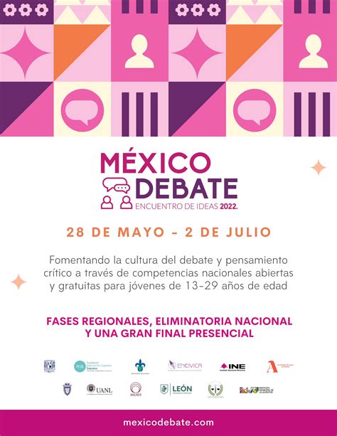 Inemexico On Twitter ¿te Interesa El Debate ¡ya Esta Aquí El Campeonato Méxicodebate 2022