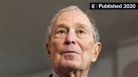 Michael Bloomberg Who He Is And What He Stands For The New York Times