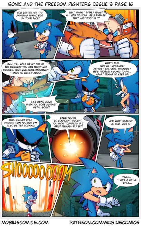 Sonic and the Freedom Fighters Issue 3 Page 16 - Mobius Comics