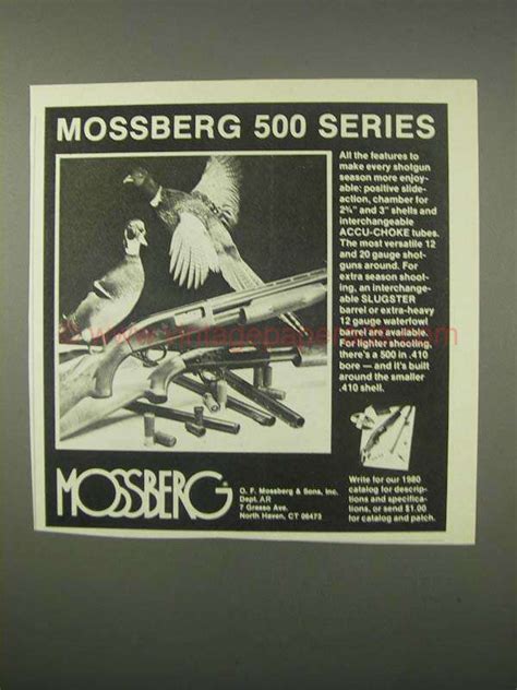 Mossberg Series Shotgun Ad Bv