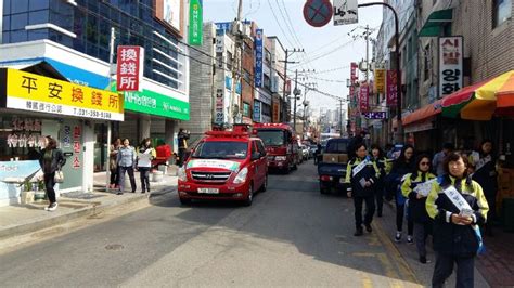 화성소방서 골든타임 확보위한 소방차 길 터주기 훈련화성신문