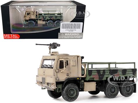 M1083 MTV Medium Tactical Vehicle Armored Cab Cargo Truck with Turret ...