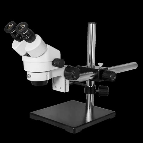 SZ02010421 Binocular Zoom Stereo Microscope Finite. System Optical Magnification: 7~45X. 10X ...