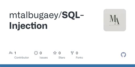 GitHub - mtalbugaey/SQL-Injection