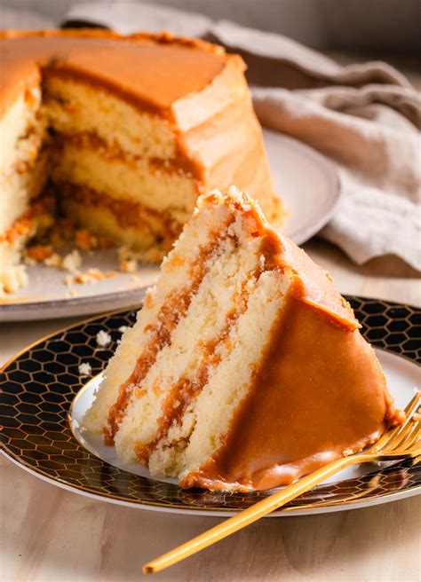 Old Fashioned Caramel Cake Recipe Cooks With Soul