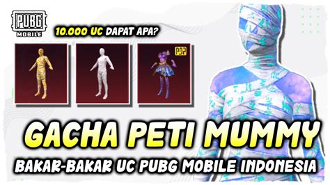 Gacha Peti Mummy Terbaru Pubg Mobile Buka Peti Mummy Terbaru Pakai