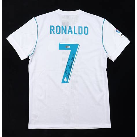 Cristiano Ronaldo Signed Real Madrid Jersey (Beckett) | Pristine Auction