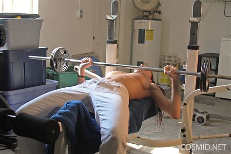 Skinny Amateur Victoria Nelson Show Off Naked Oiled Body In The Gym CoedCherry