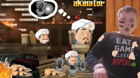 Akinator Vs Skibidi Toilet Youtube