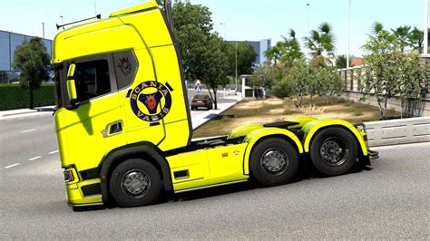 ETS 2 Iberia DLC New Generation Scania 520 S Transporting Rice From