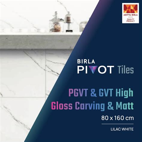 Birla Pivot Lilac White Glazed Vitrified Tile At Best Price In Bengaluru