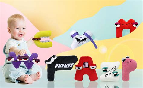 26pcs Alphabet Lore Plusha Z Alphabet Lore Educational Alphabet Plush