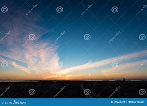 Beautiful Sunrise Over Country Lake Stock Photo Image Of Colorful