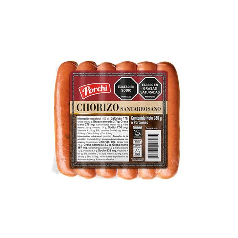 Chorizo Santarrosano Porchi 360 Gr