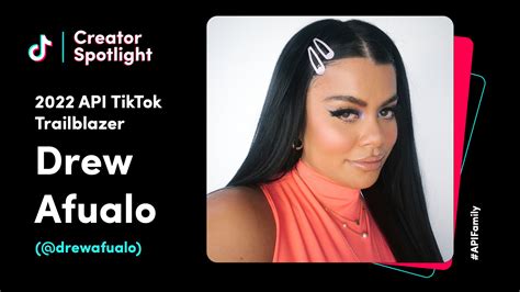 Creator Spotlight Series Drewafualo Tiktok Newsroom