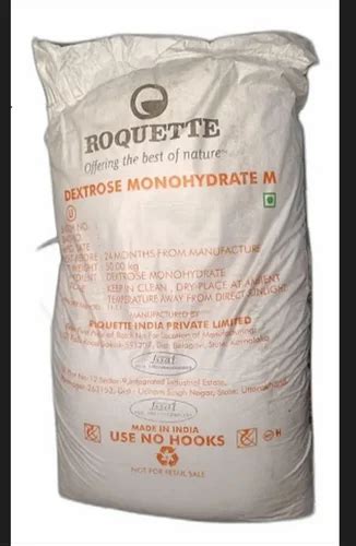 Industrial Grade Dextrose Monohydrate Powder 50 Kg At 58 Kg In