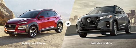 2021 Hyundai Kona Vs Nissan Kicks Hyundai Inland Empire