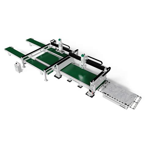 Best Price Axis Cnc Bridge Saw For Stone Cutting With Auto Unloading