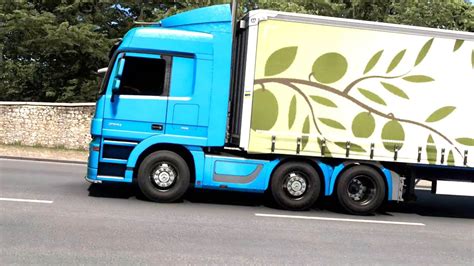 Ets Iberia Dlc Mercedes Actros Transporting Olive Oil From Lleida