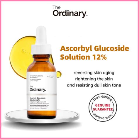 The Ordinary Ascorbyl Glucoside Solution 12 Serum Essence 30ml Lazada PH